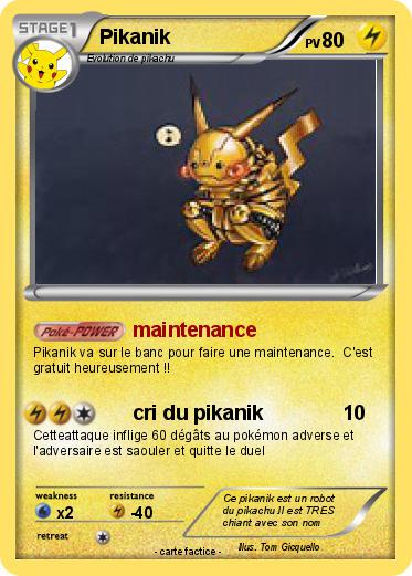 Pokemon Pikanik