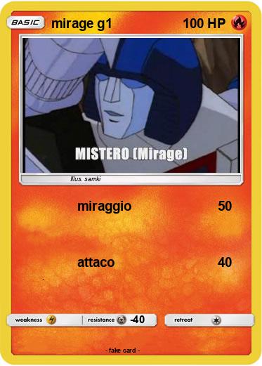 Pokemon mirage g1