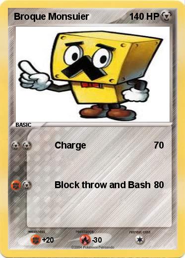 Pokemon Broque Monsuier