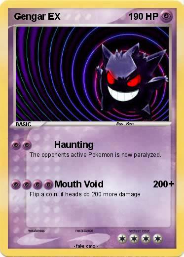 Pokemon Gengar EX