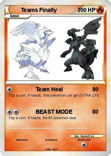Pokemon Teams Finally