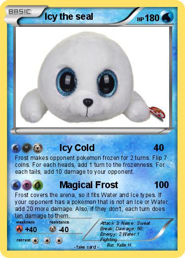 Pokemon Icy the seal