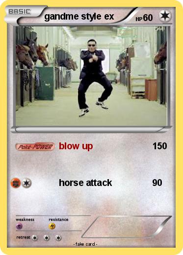 Pokemon gandme style ex