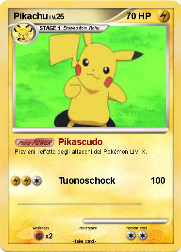 Pokemon Pikachu