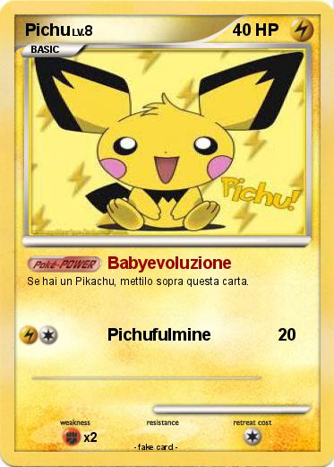 Pokemon Pichu