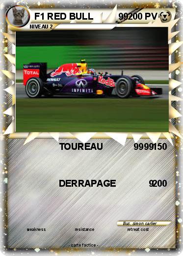 Pokemon F1 RED BULL          99