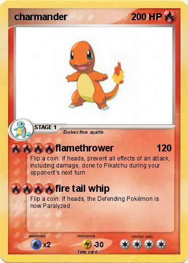 Pokemon charmander
