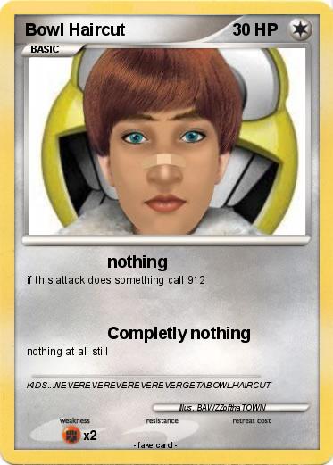 Pokemon Bowl Haircut