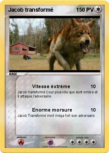 Pokemon Jacob transformé