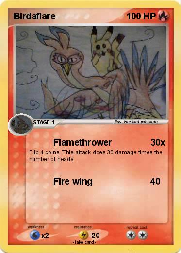Pokemon Birdaflare