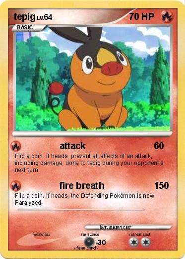 Pokemon tepig