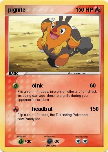 Pokemon pignite