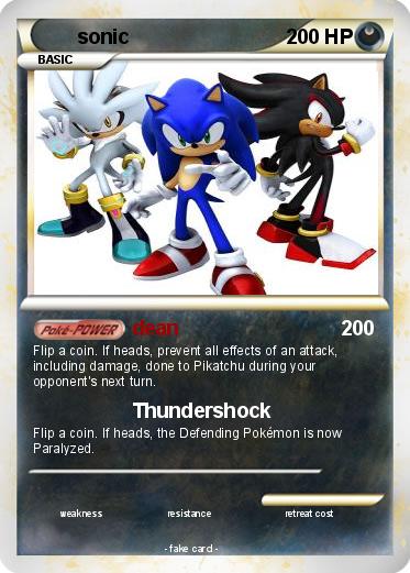 Pokemon sonic
