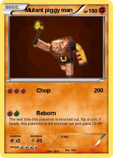 Pokemon Mutant piggy man