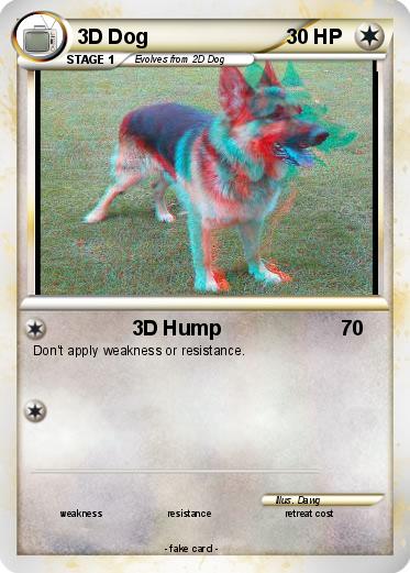 Pokemon 3D Dog