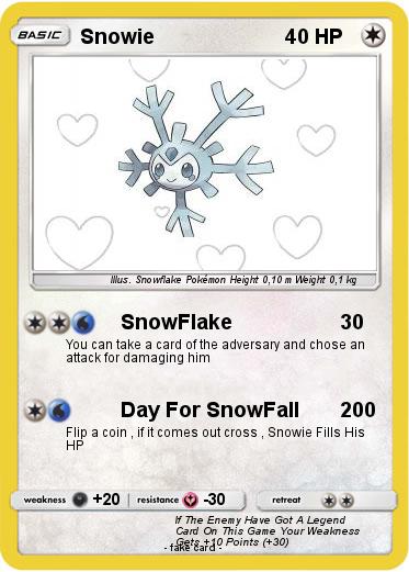 Pokemon Snowie