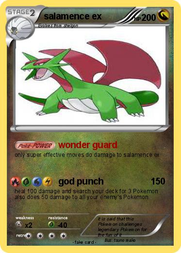 Pokemon salamence ex
