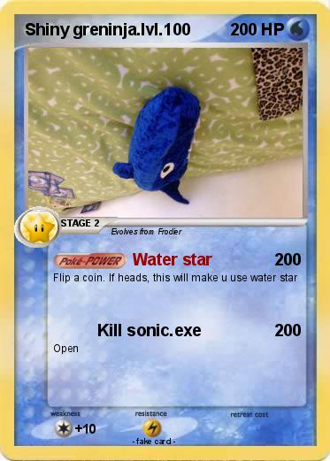 Pokemon Shiny greninja.lvl.100