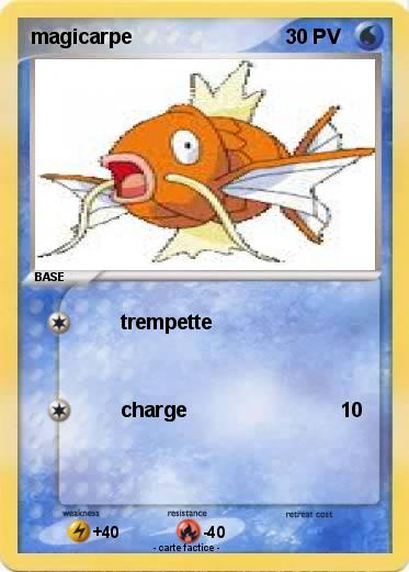 Pokemon magicarpe