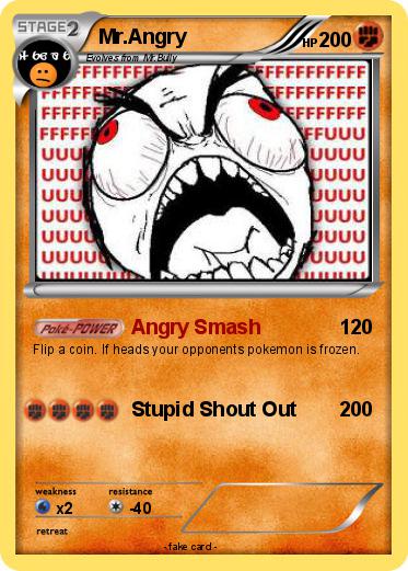 Pokemon Mr.Angry