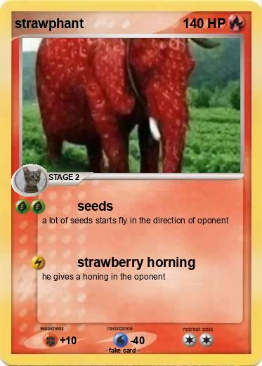 Pokemon strawphant