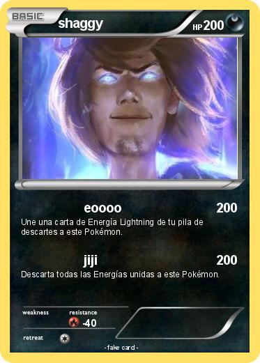 Pokemon shaggy