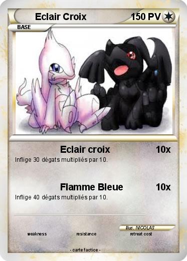 Pokemon Eclair Croix