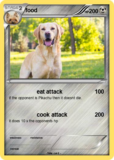 Pokemon food