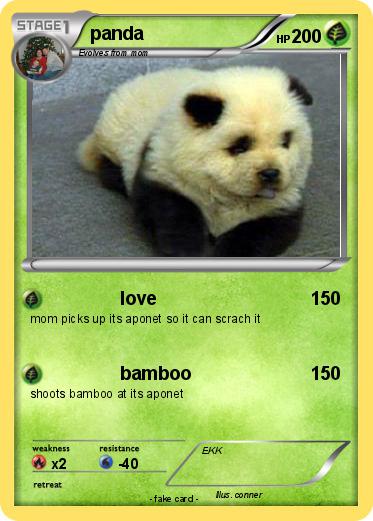 Pokemon panda