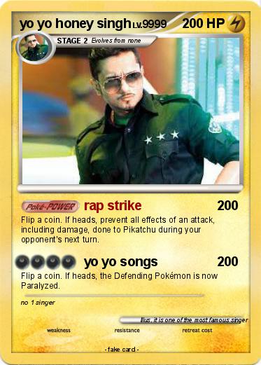 Pokemon yo yo honey singh