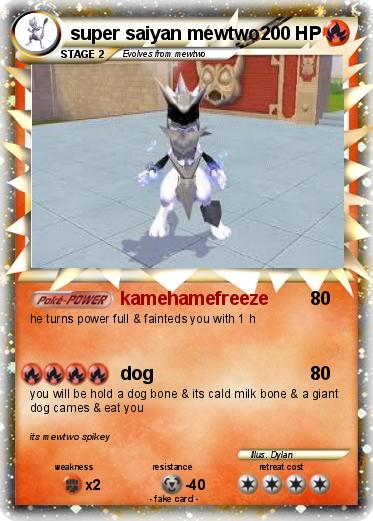 Pokemon super saiyan mewtwo