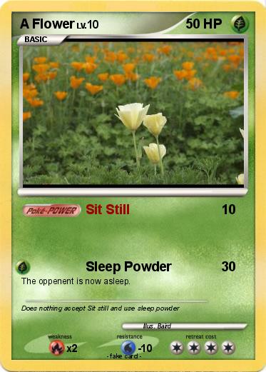 Pokemon A Flower