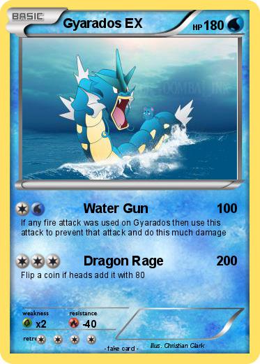 Pokemon Gyarados EX