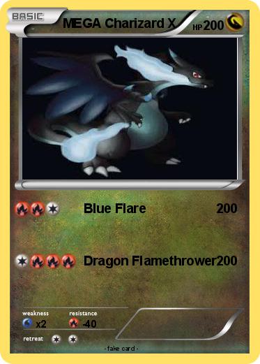 Pokemon MEGA Charizard X