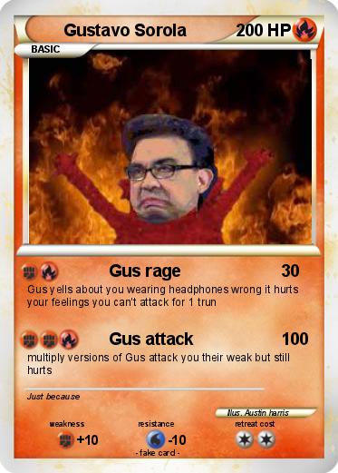 Pokemon Gustavo Sorola