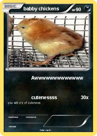 Pokemon babby chickens