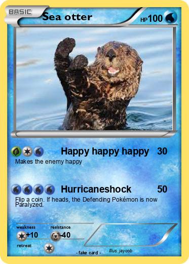 Pokemon Sea otter