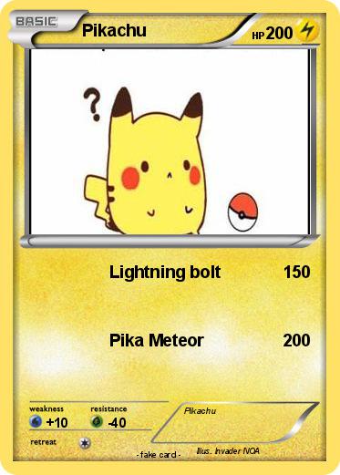 Pokemon Pikachu