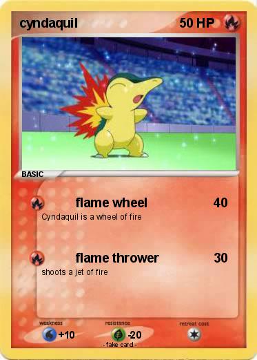 Pokemon cyndaquil