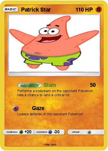 Pokemon Patrick Star