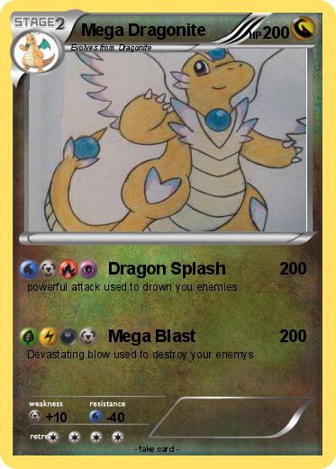 Pokemon Mega Dragonite
