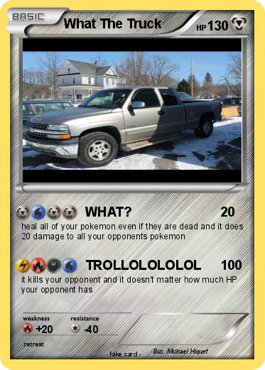 Pokemon What The Truck