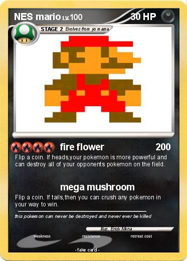 Pokemon NES mario
