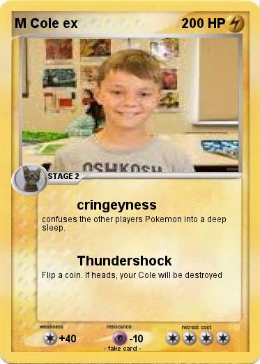 Pokemon M Cole ex
