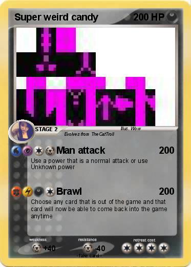 Pokemon Super weird candy