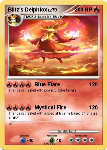 Pokemon Blitz's Delphlox