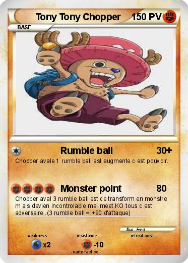 Pokemon Tony Tony Chopper