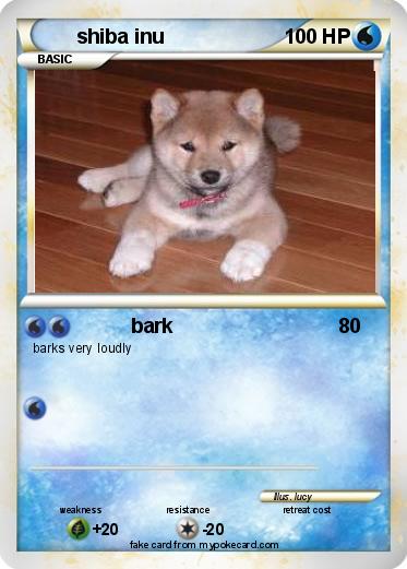 Pokemon shiba inu