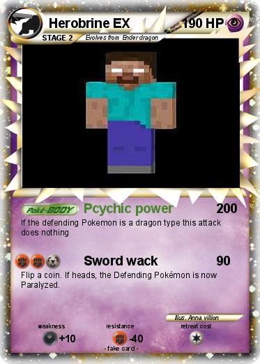 Pokemon Herobrine EX