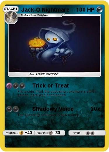 Pokemon Jack-O Nightmare